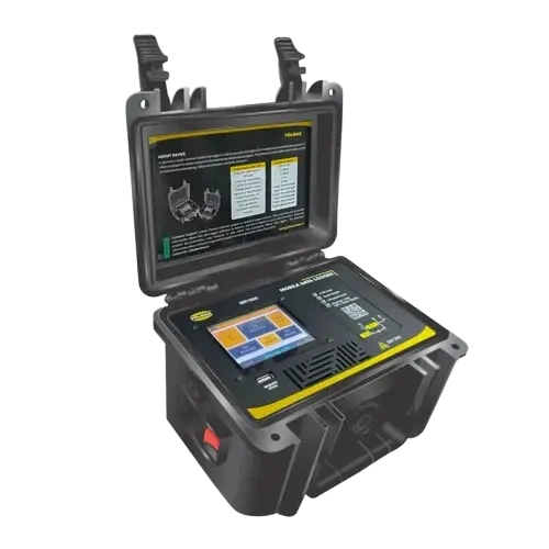 Polwax Mobile Data Logger for portable industrial data acquisition and process monitoring.